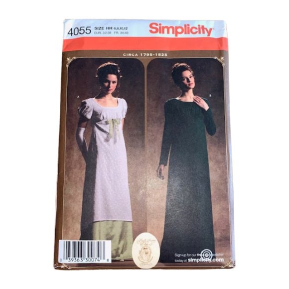 Simplicity 4055 - Size HH6,8,10,12 - Costume - Picture 4 of 4